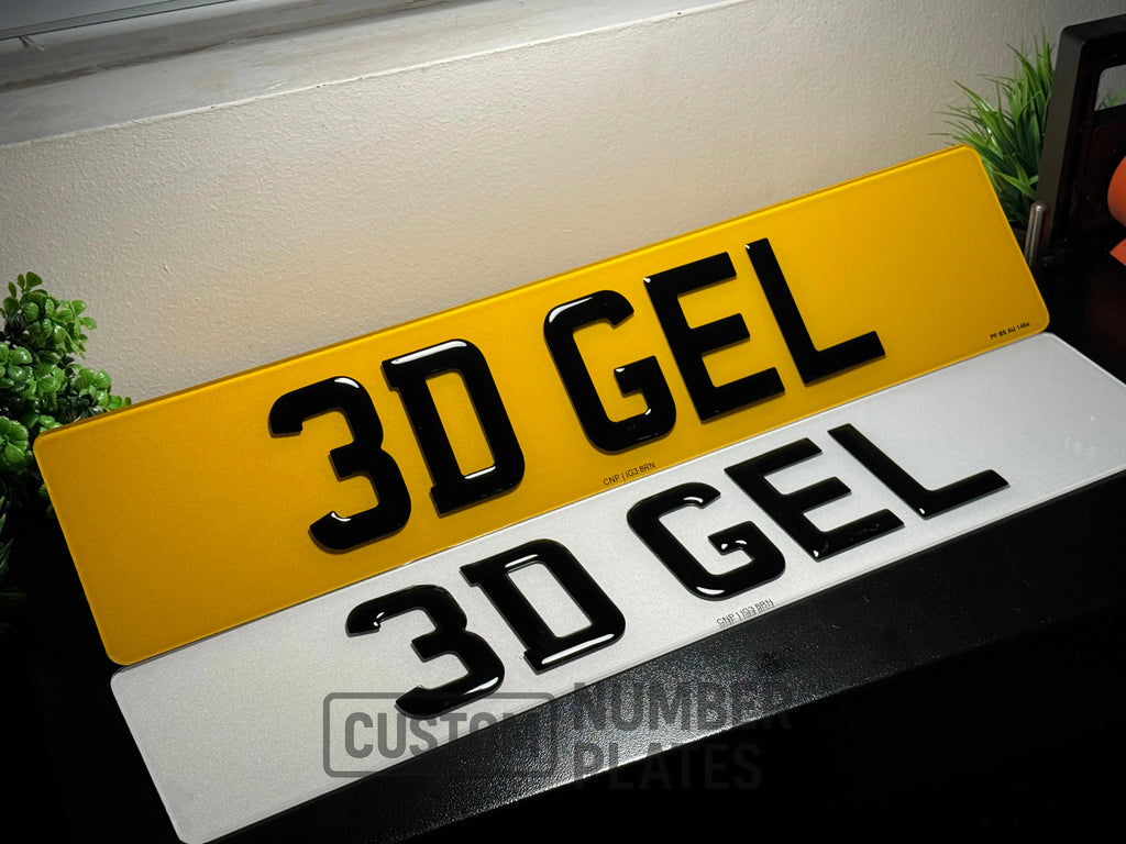 pair of 3d gel plates