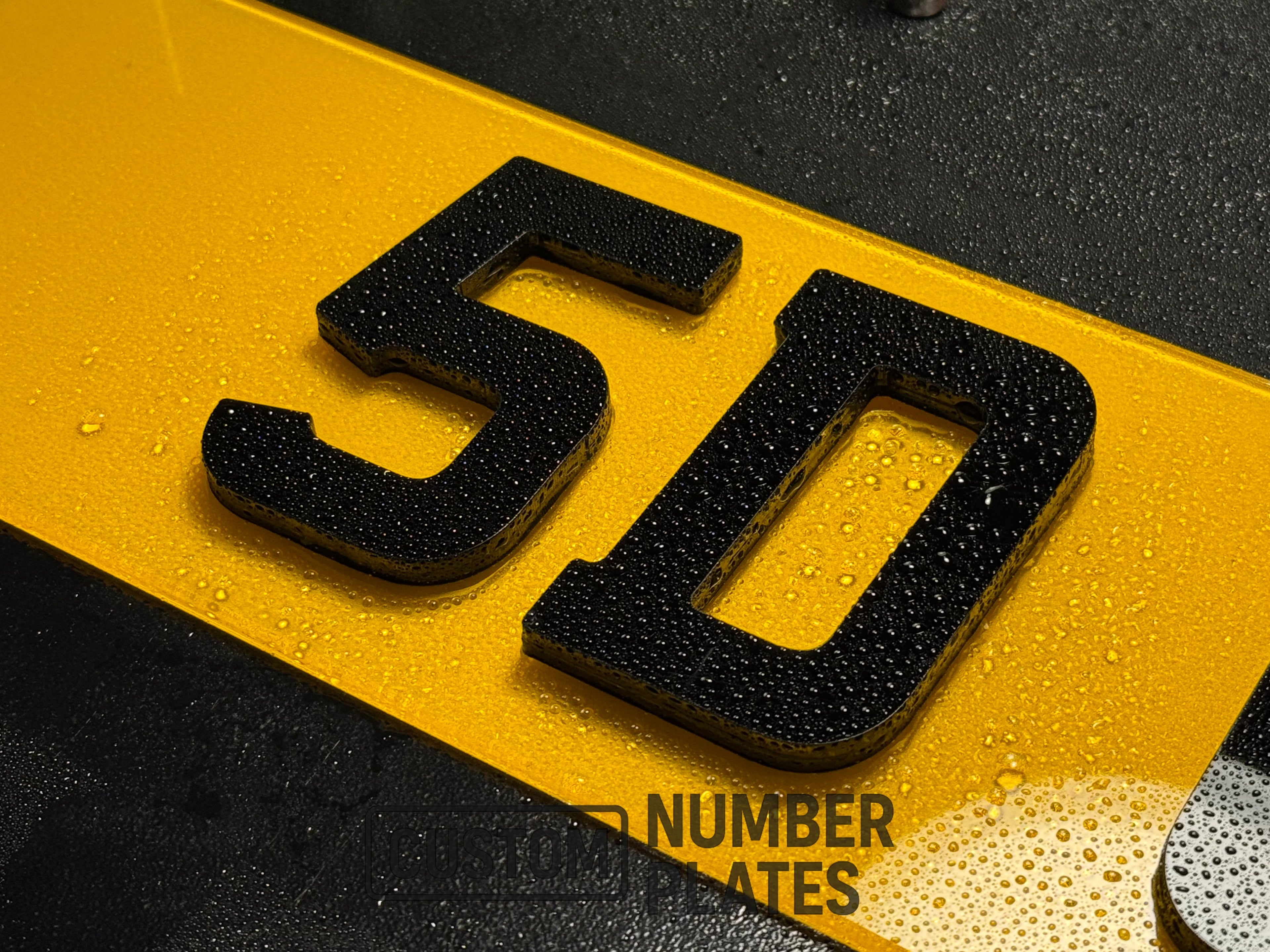 5d number plate